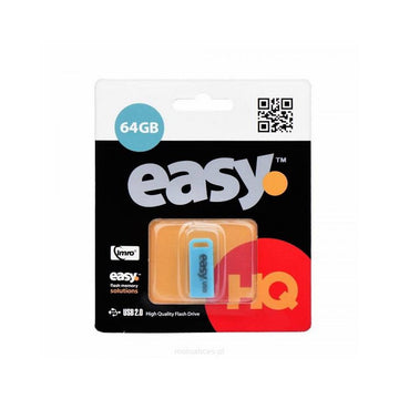Imro USB zibatmiņa 64GB USB 2.0 Easy, zils