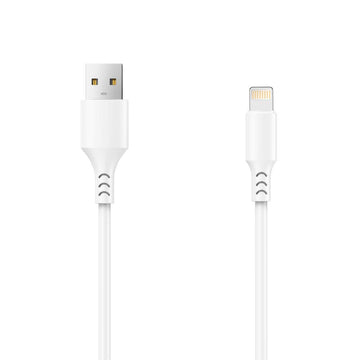 Setty kabelis USB - Lightning 3,0 m 2A balts NEW