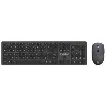Rebeltec bezvadu tastatūra komplekts + mouse Combo Maxim