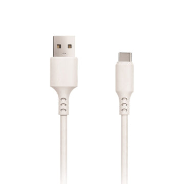 Setty kabelis USB - USB-C 3,0 m 2A balts NEW