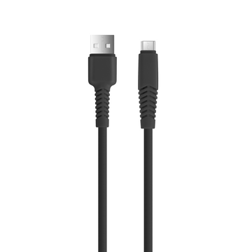 Setty kabelis USB - micro 3 m 2A KSA-M-321, melns