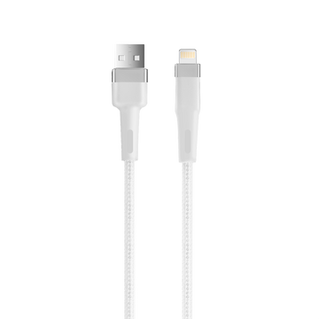 Setty kabelis USB - Lightning 1,2 m 2A KNA-L-1.220, balts
