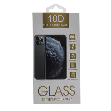 Rūdīts stikls 10D viedtālrunim Samsung Galaxy A15 4G / A15 5G ar melnu rāmi
