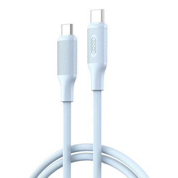 XO kabelis NB-Q265B PD USB-C - USB-C 1,0m 60W, zils
