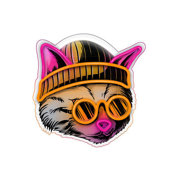 Forever Light gaisma Neon ART LED CAT Dreamer daudzkrāsains FLA04 Forever