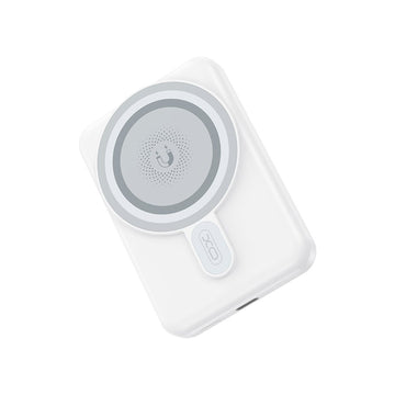XO magnētiskais pārnēsājamais akumulators PR264 20W 10000mAh balts