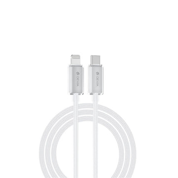 Devia kabelis Extreme EC654 PD USB-C - Lightning 1,5 m 27W 3A balts