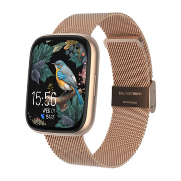Forever viedpulkstenis SW-330 ForeVigo 4 rose, zeltains