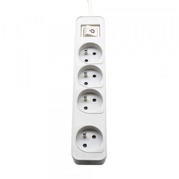 Philips pagarinātājs pagarinātājs, 4 rozetes 3m 10A, balts