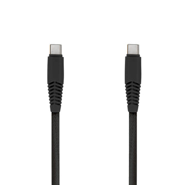 Setty kabelis USB-C - USB-C 1,5 m 20W KNC-C-1.52001, melns