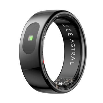 Forever Smartring Astral SR-100 melns, izmērs 13