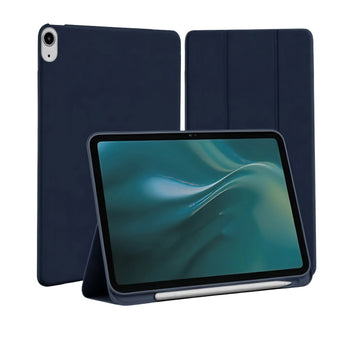 Etteri maciņš priekš Apple iPad Air 4 2020 / 5 2022 10.9'' / 6 2024 / 7 2025 11'' tumši zils