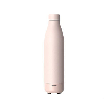 Remax bezvadu Bluetooth skaļrunis Thermos ar 500ML RB-M5 5.0 rozā/rozā