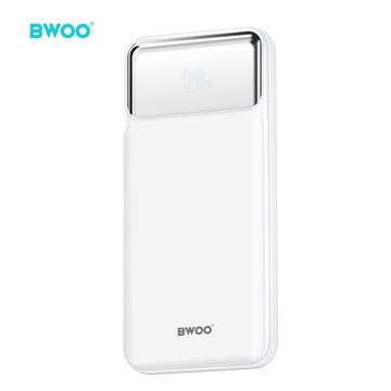 BWOO ārējā baterija Ultra thin 22,5W 10000 mAh, balta