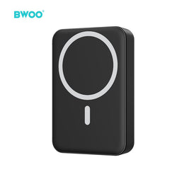 BWOO ārējā baterija 20W 10000 mAh, melna