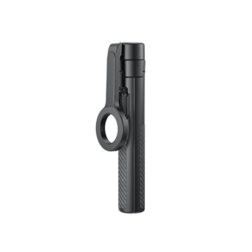 XO pašbildes nūja ar Bluetooth un statīvu SS37, melna, ar magnētu MagSafe, 124 cm