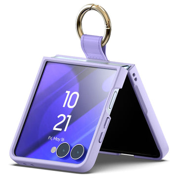 Mercury Gold Ring apvalks Samsung Galaxy Z Flip8, ceriņviolets