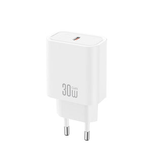 XO sienas lādētājs CE41 PD 30 W, 1x USB-C, balts