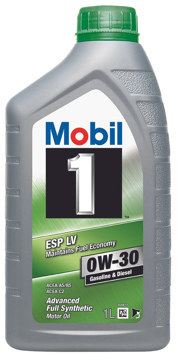 Mobil motoreļļa 1 ESP LV 0W-30, 1 L