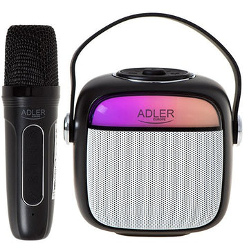 Adler skaļrunis Karaoke ar mikrofonu
