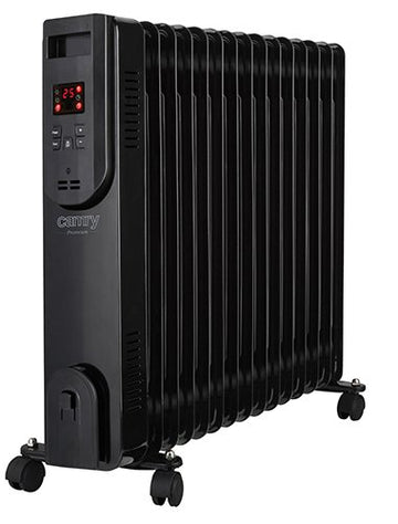 Eļļas LED radiators ar tālvadības pulti 15 ribas