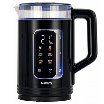 MPM MCZ-135 Elektriskā tējkanna ar temperatūras kontroli 1.5L 1500W