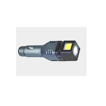 Auto lukturis LED 250 lm un COB 300 lm ar stikla āmuru, magnētu un USB lādētāju, 1500 mAh