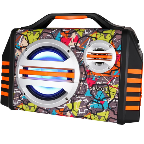 Sencor SSS 3200 KIDS USB/MICROSD/Bluetooth/KARAOKE Bezvadu skaļrunis 30W