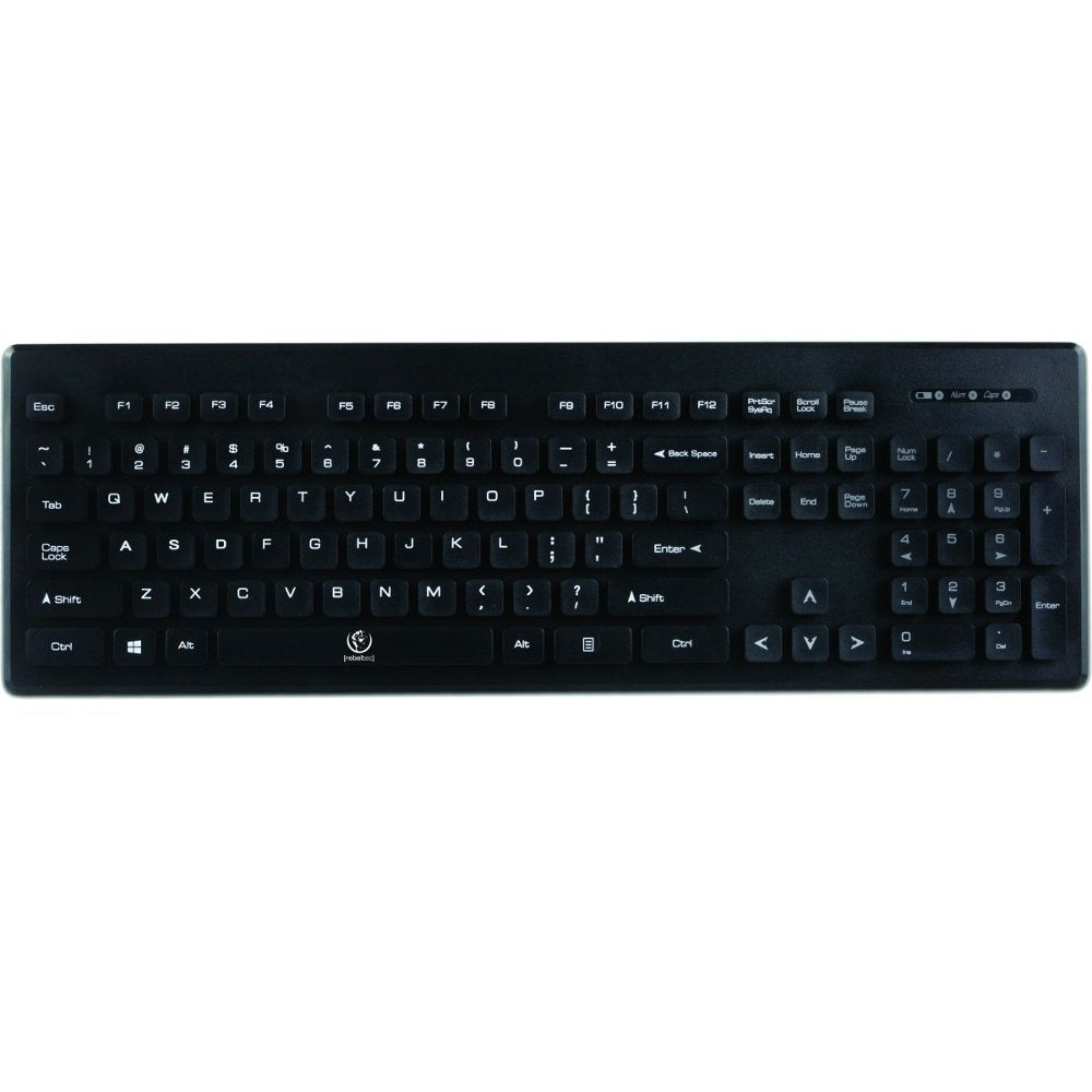 Rebeltec bezvadu tastatūra komplekts: + Millenium mouse
