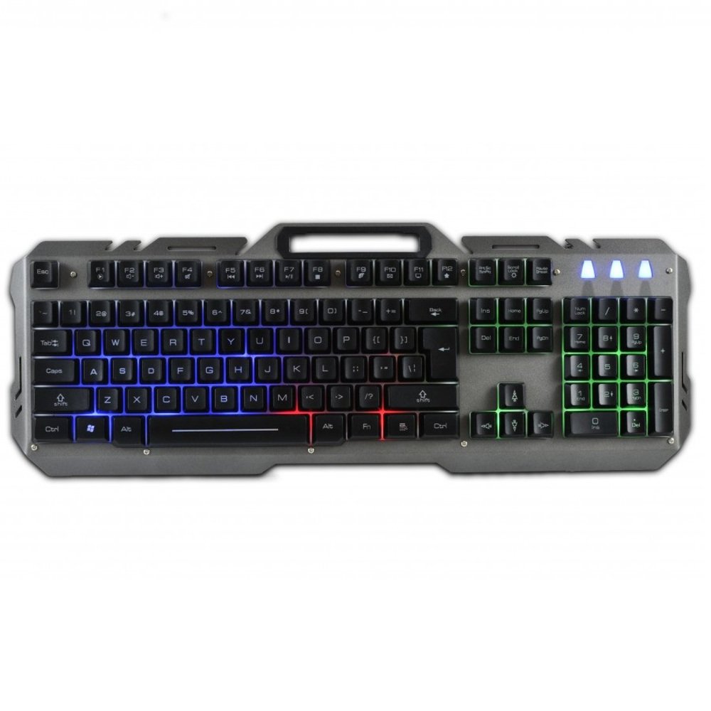 Rebeltec vadu tastatūra komplekts: LED + mouse Interceptor players