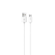 Devia kabelis Smart EC081 USB - MicroUSB 1,0 m 2,1A, balts