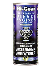 Hi-Gear eļļas piedevu komplekss dīzeļdzinējiem, 444 ml