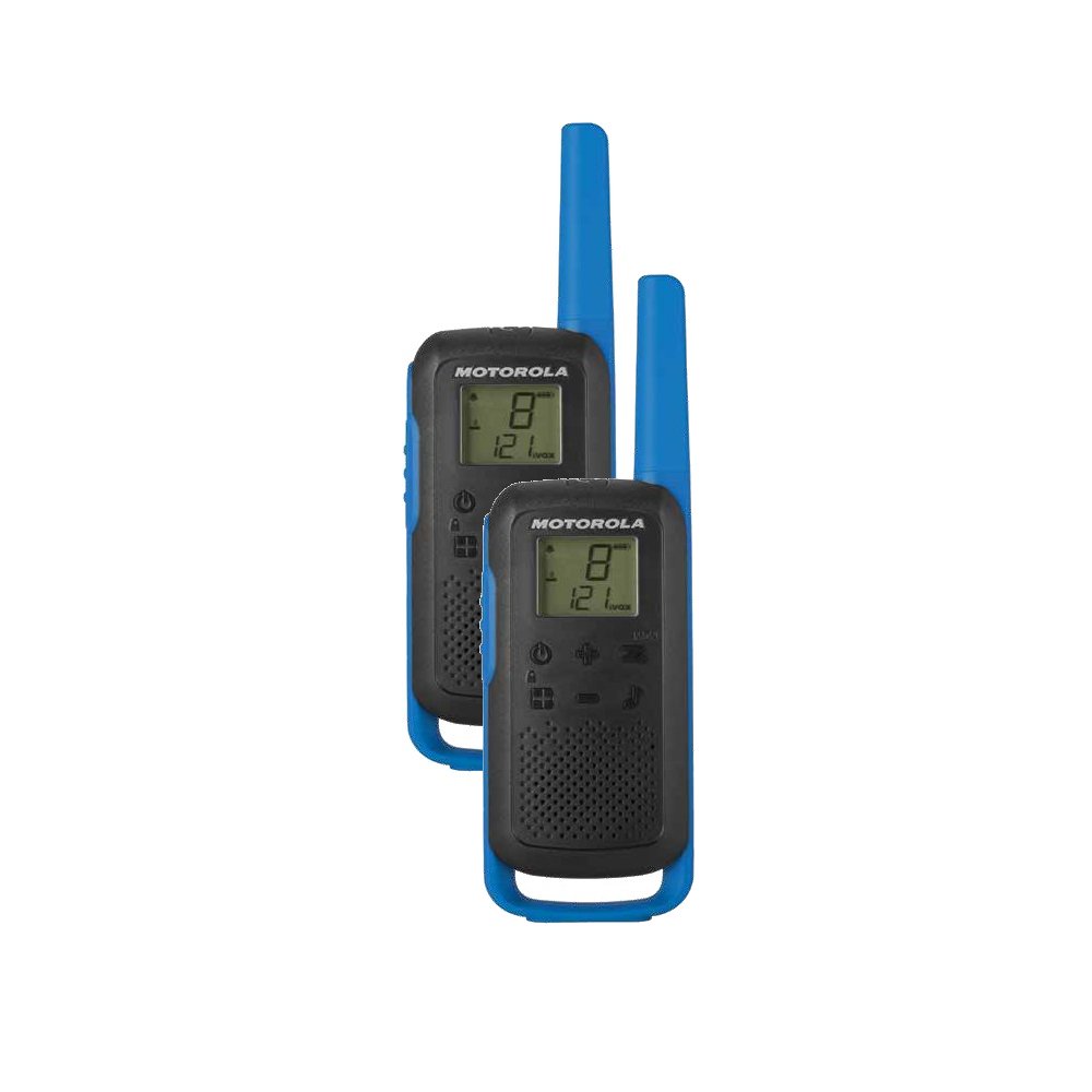 Motorola lādētājs Talkabout T62 twin-pack +, zils
