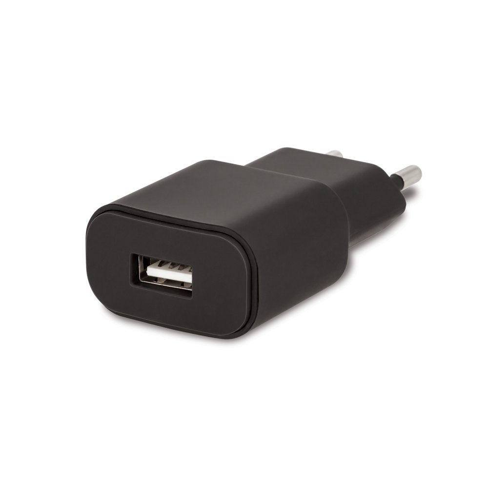 Forever TC-01 tīkla lādētājs 1x USB 2A melns + USB-C kabelis
