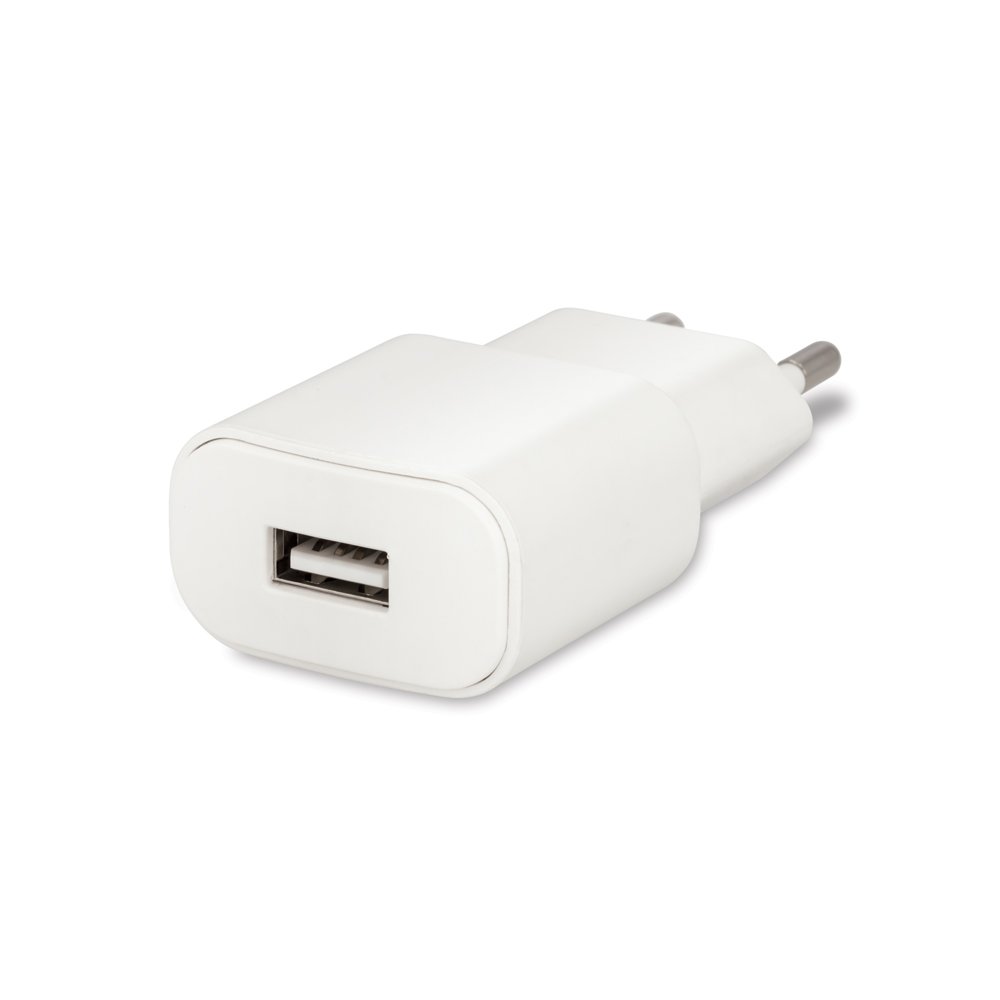 Forever TC-01 tīkla lādētājs 1x USB 2A balts + Lightning kabelis