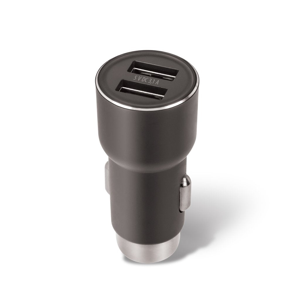 Forever auto lādētājs CC-04 2x USB 3.1A, melns