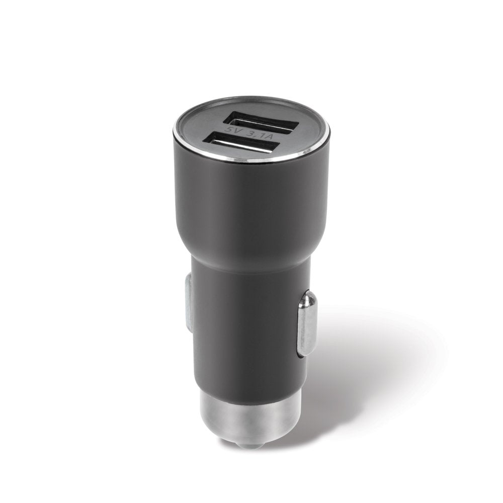 Forever auto lādētājs CC-04 2x USB 3.1A, melns