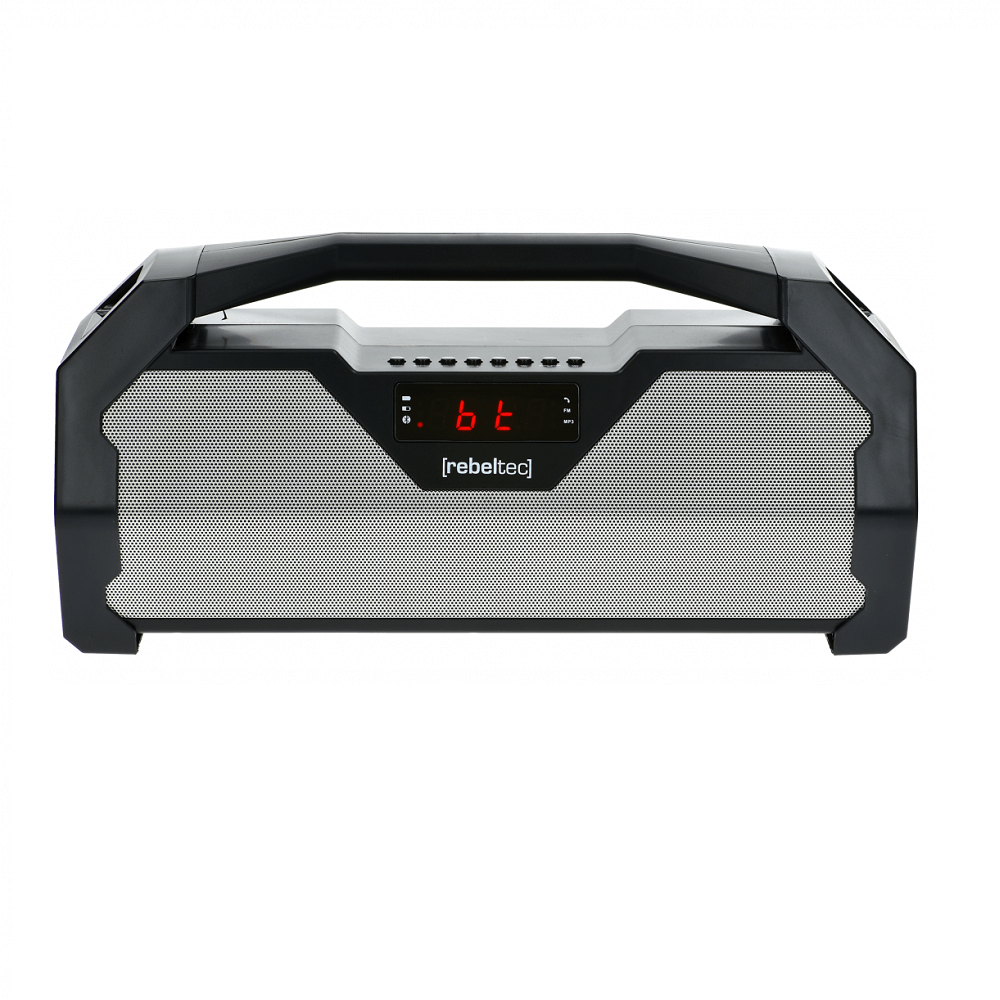 Rebeltec Bluetooth skaļrunis SoundBox 400 BT / FM / USB, pelēks