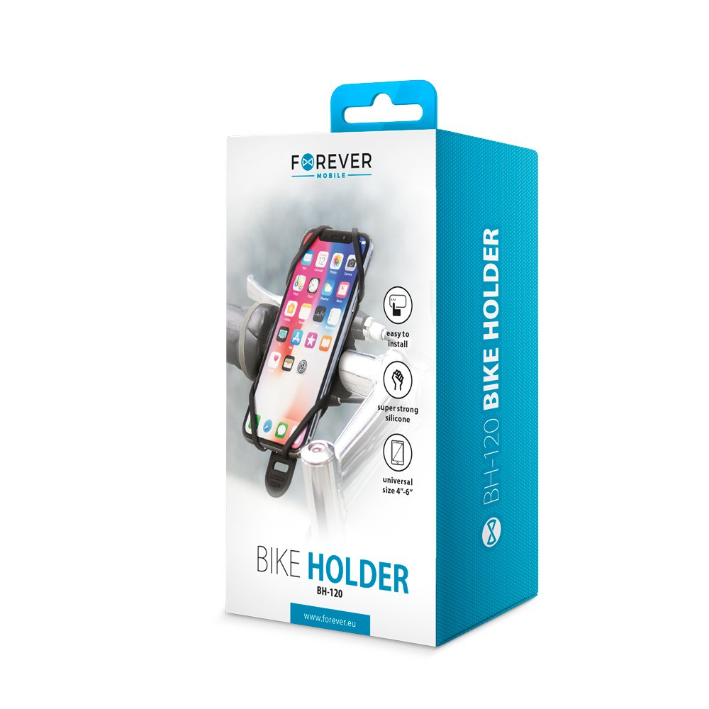 Forever velosipēda stiprinājums BH-120 6" melns