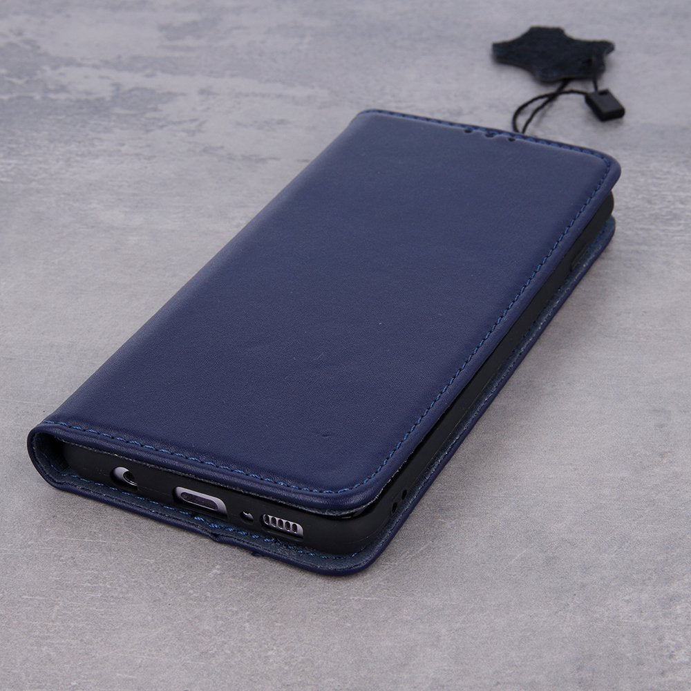 Īstas ādas Smart Pro iPhone 17 Pro Max 6,9" tumši zils