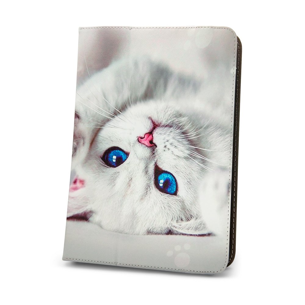 Universāls maciņš Cute Kitty planšetdatoram 9-11 collas (27 x 20 cm)