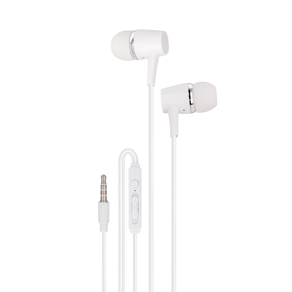 Maxlife vadu austiņas MXEP-02 jack 3,5mm, baltas