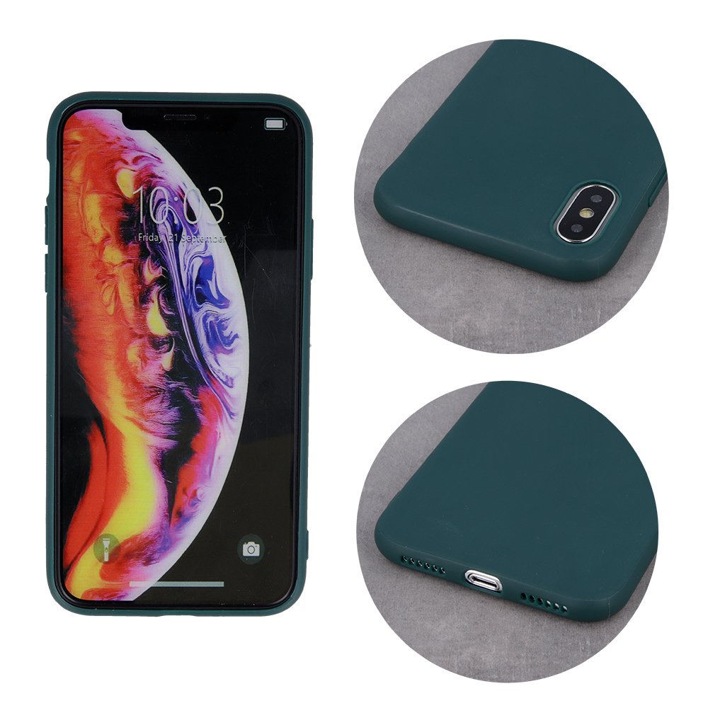 Matēts TPU vāciņš Samsung Galaxy A56 5G forest, zaļš