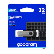Goodram USB zibatmiņa 32GB USB 2.0 Twister, melns