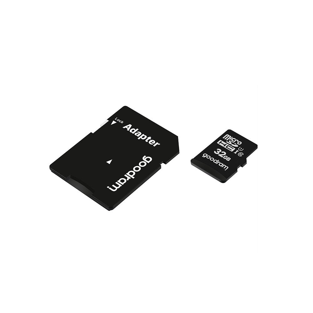 GoodRam atmiņas karte 32GB microSDHC cl. 10 UHS-I + adapteris