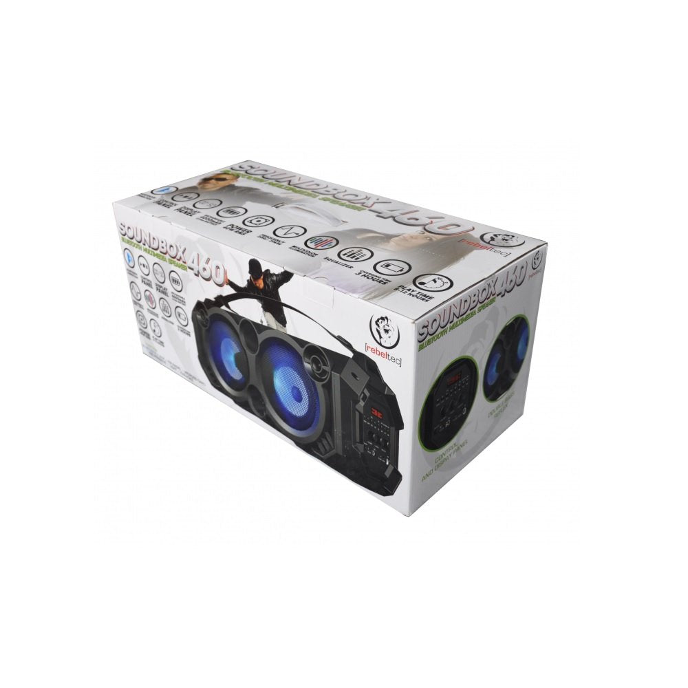 Rebeltec Bluetooth skaļrunis SoundBOX 460, melns
