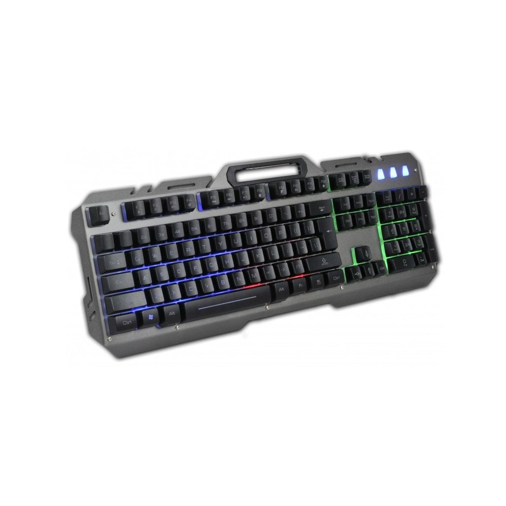 Rebeltec vadu tastatūra komplekts: LED + mouse Interceptor players