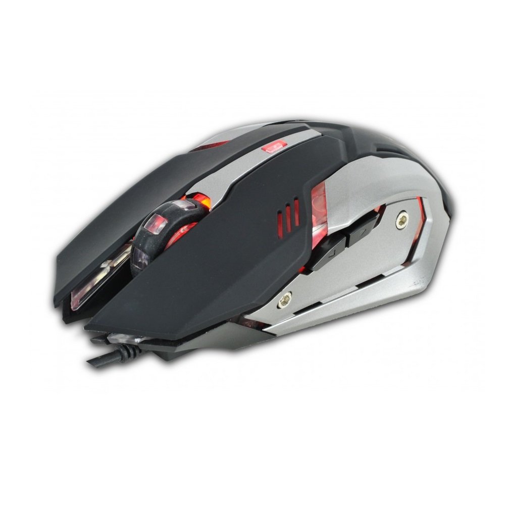 Rebeltec vadu tastatūra komplekts: LED + mouse Interceptor players