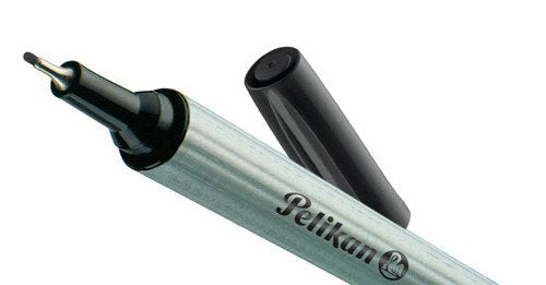 Pelikan Fineliner 96 0,4mm (943241), melnā krāsā