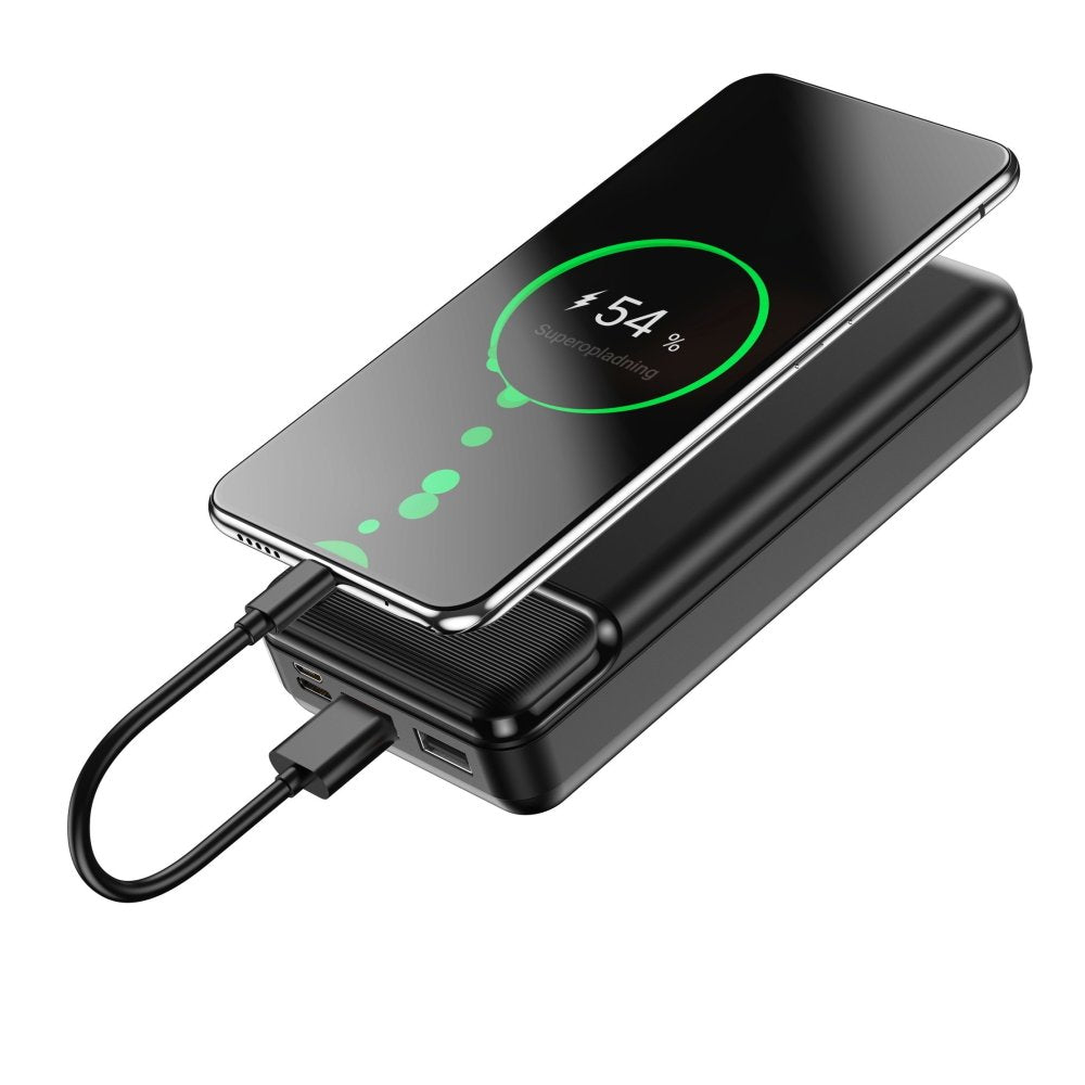 Maxlife ārējā baterija MXPB-01 20000 mAh, melna